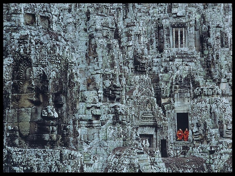 Monks at Temple