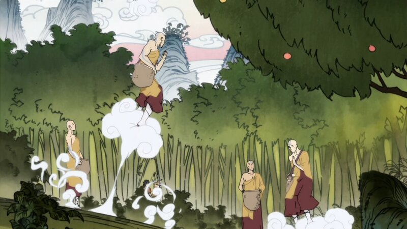 Monks in a Forest