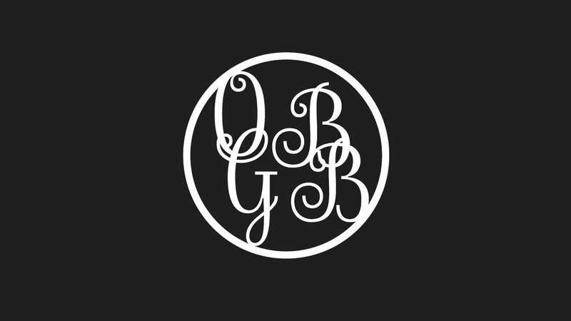 Monogram Logo — Black
