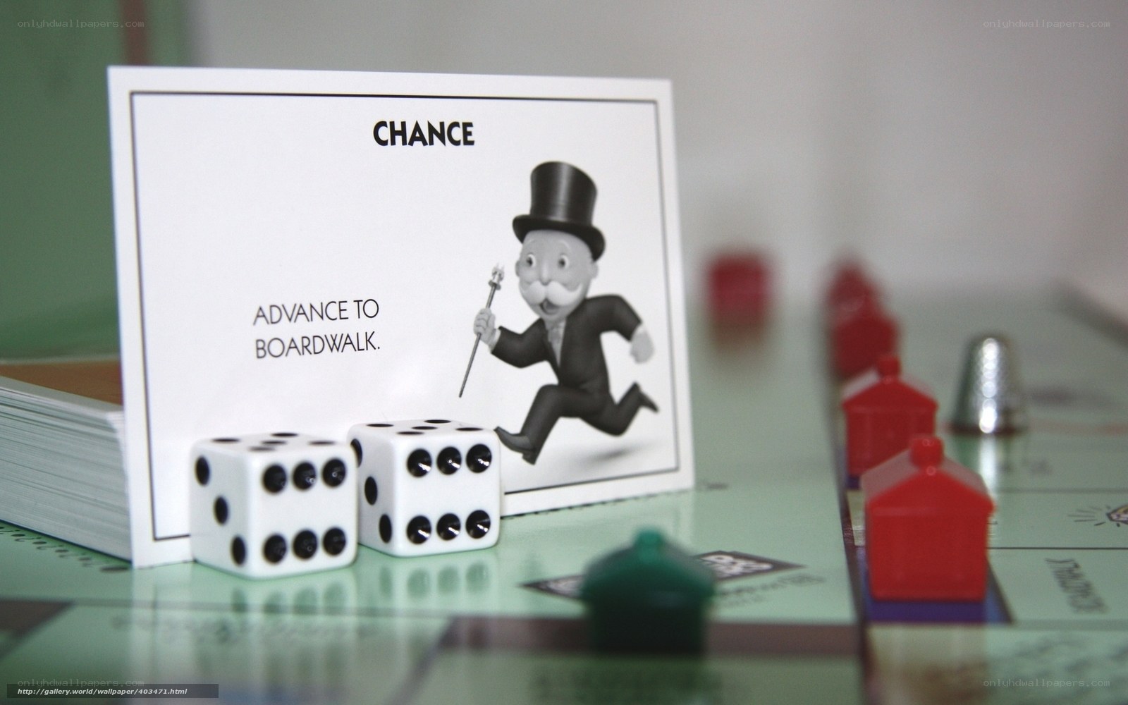 Monopoly chance card