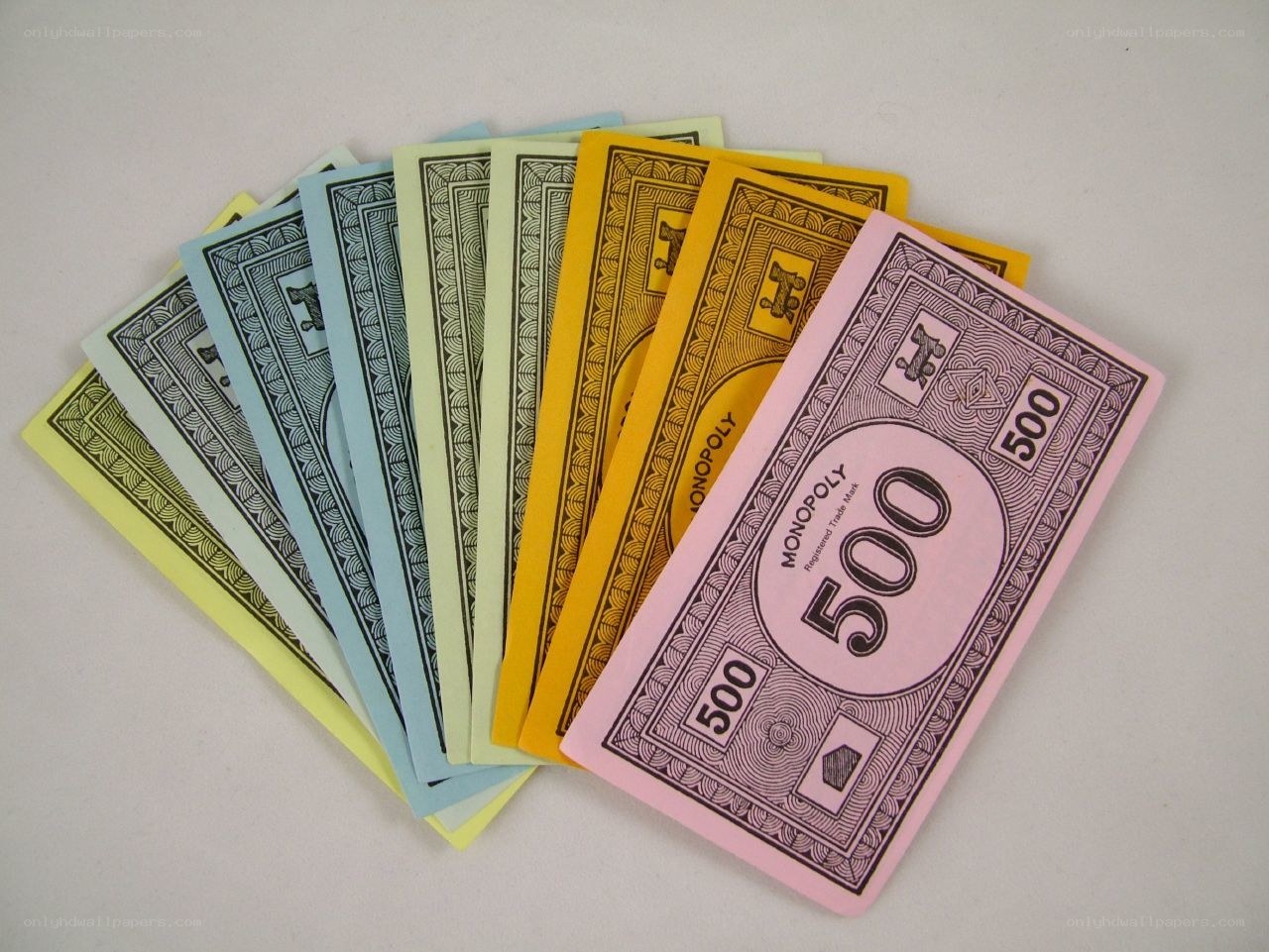 Monopoly game money