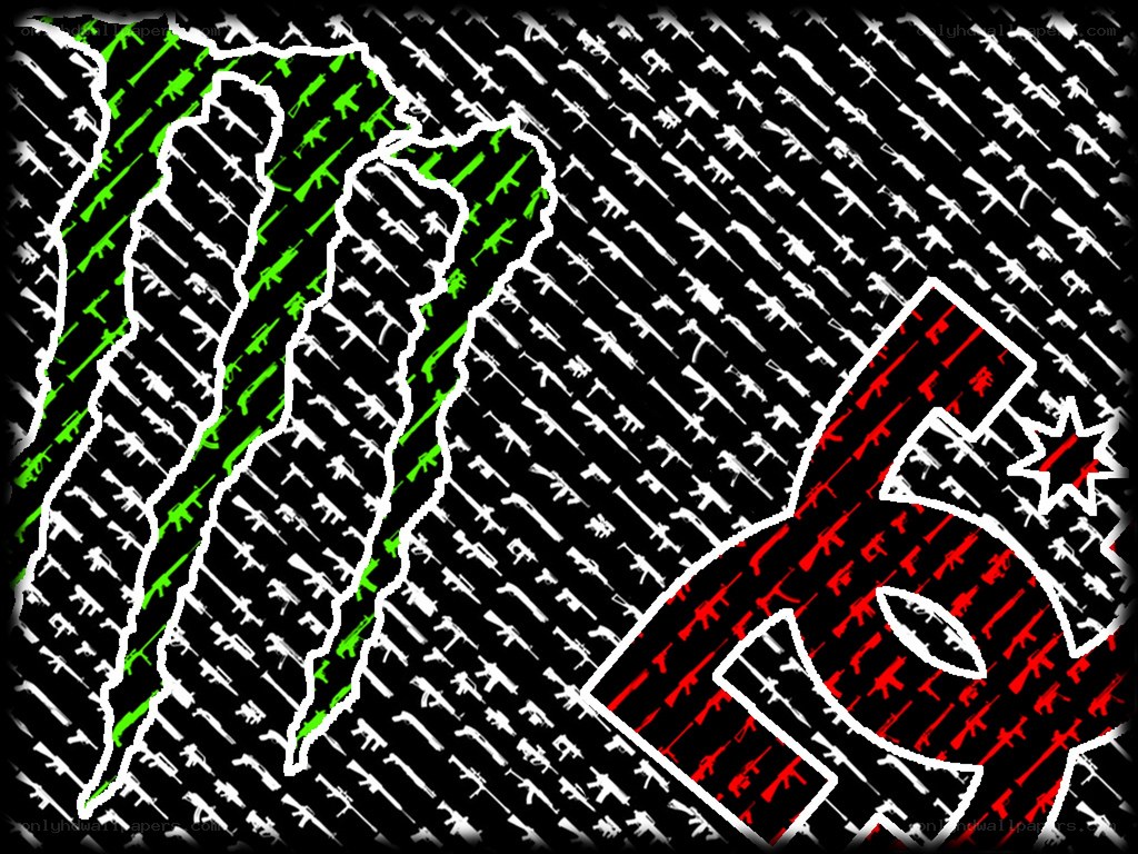 Monster and DC Shoes logo design