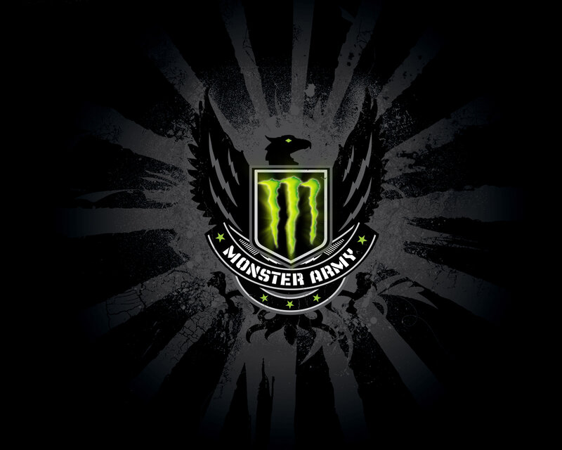 Monster Army logo wallpaper