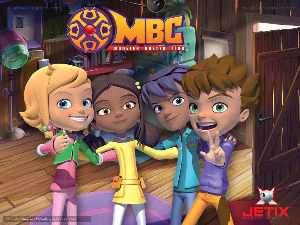Monster Buster Club characters