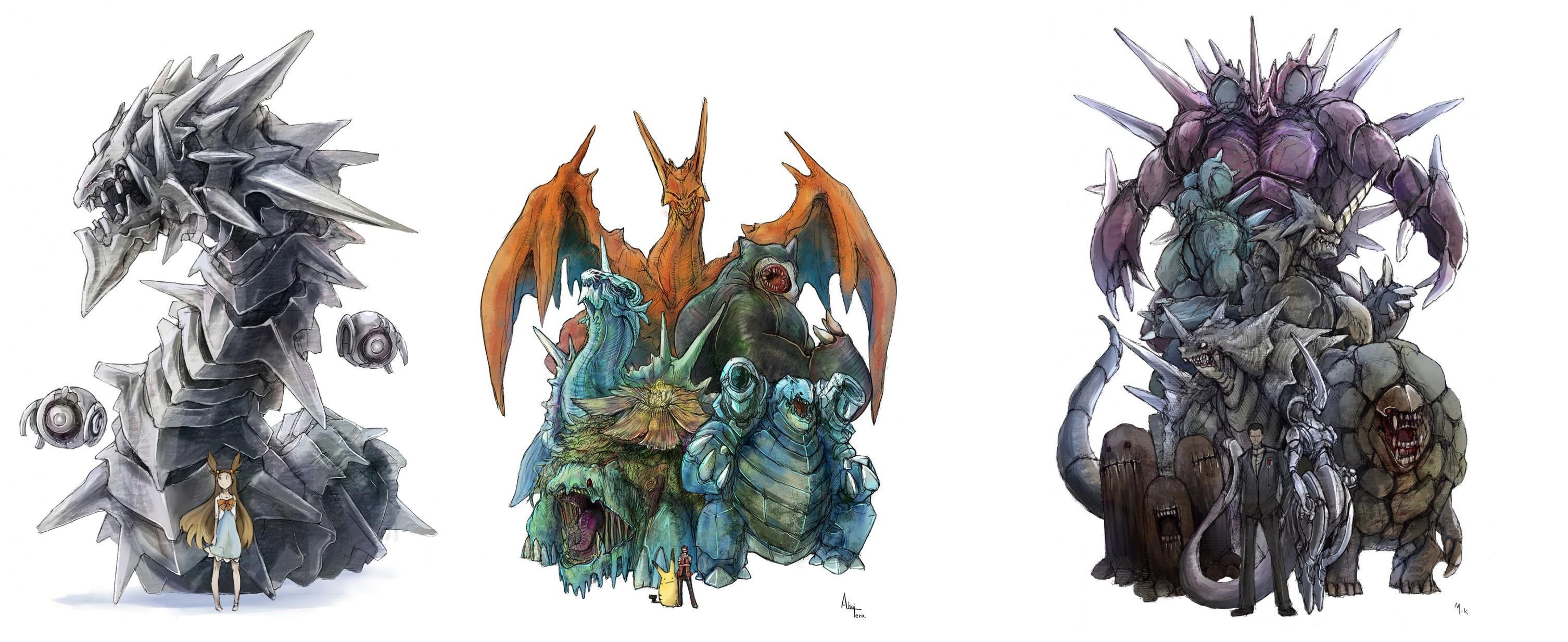Monster concept art collection