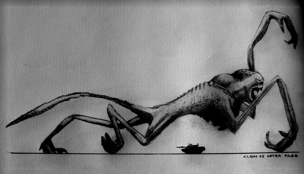 monster concept sketch