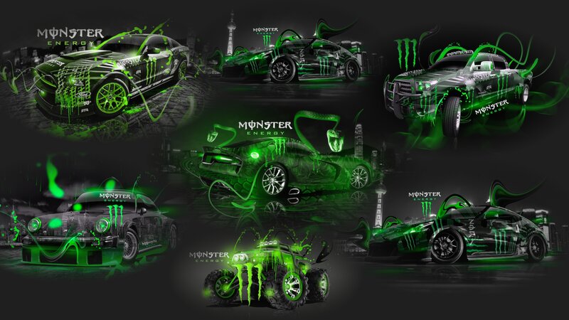 Monster Energy Cars