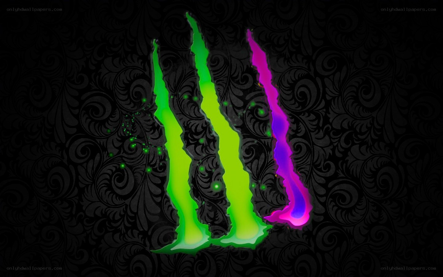 Monster Energy claw logo