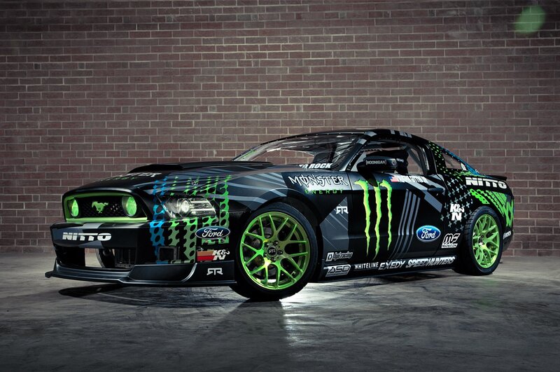 Monster Energy Ford Mustang