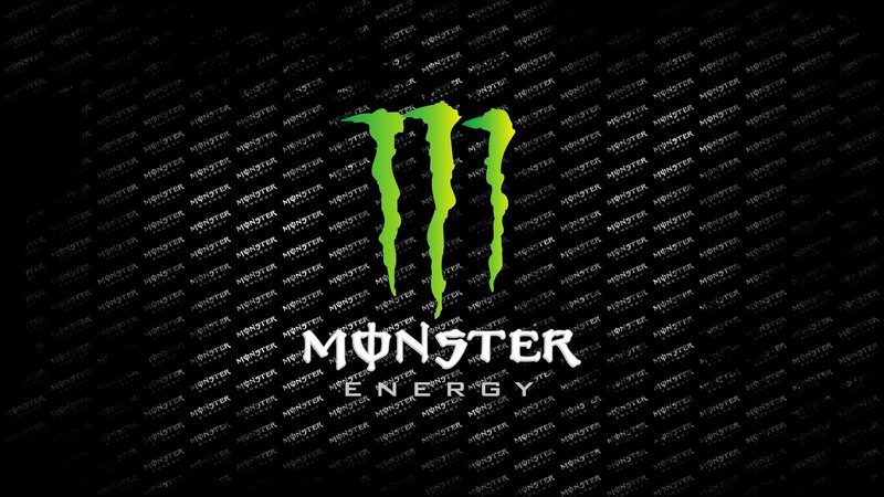 Monster Energy Logo — Black, Bold