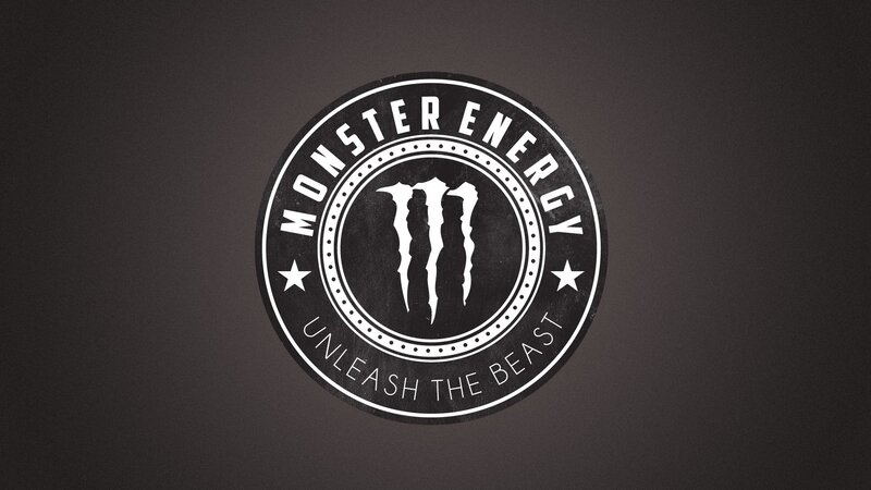 Monster Energy Logo — Black, Bold, Vector Art
