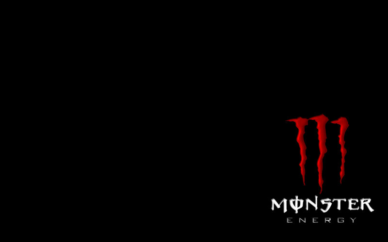 Monster Energy Logo — Black, Dark, Vector Art, Text