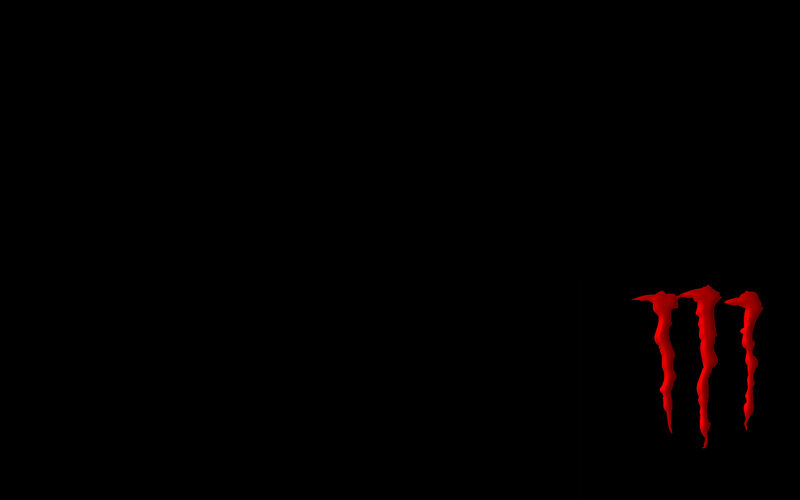 Monster Energy logo on black