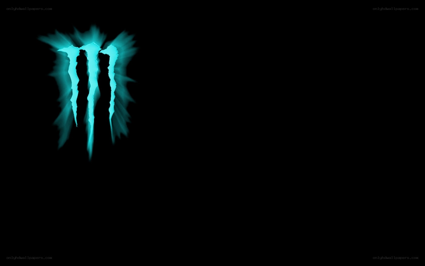 Monster Energy logo on black