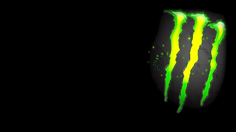 Monster Energy logo wallpaper