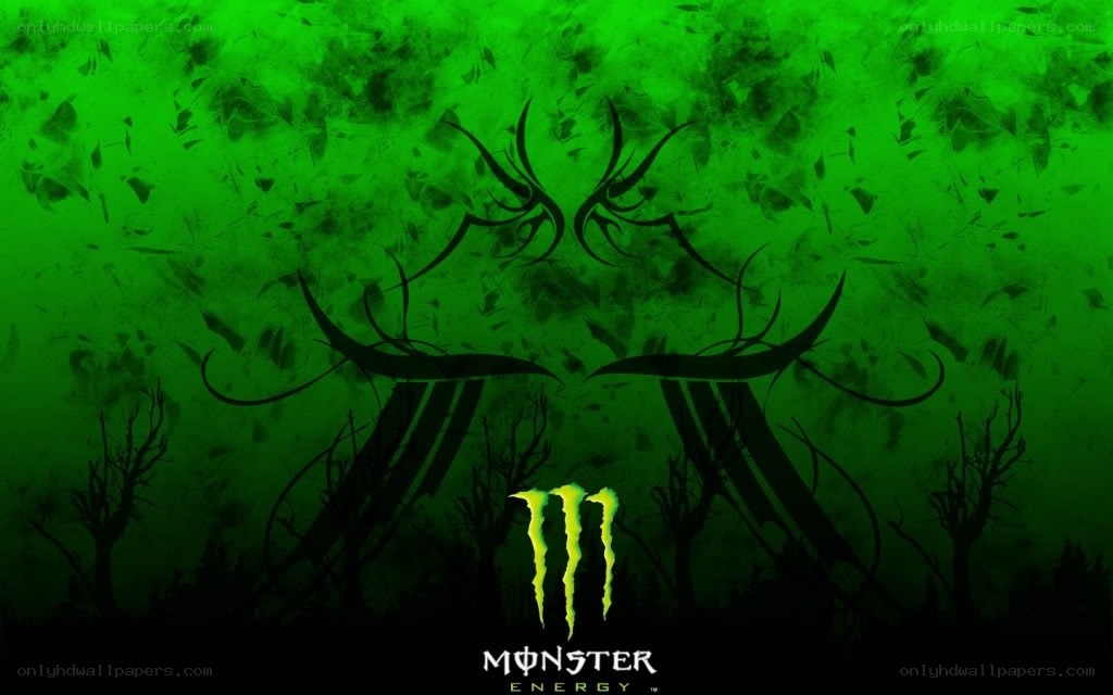 Monster Energy logo wallpaper