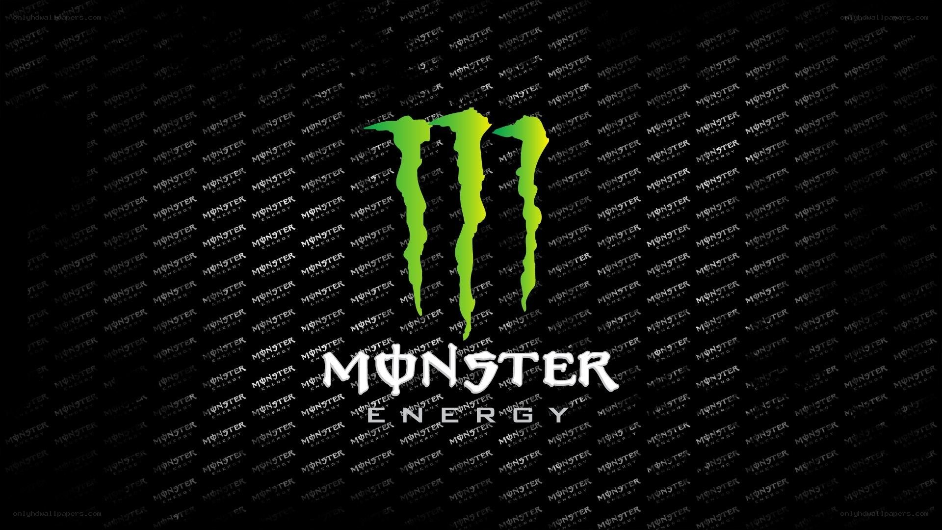 Monster Energy logo wallpaper
