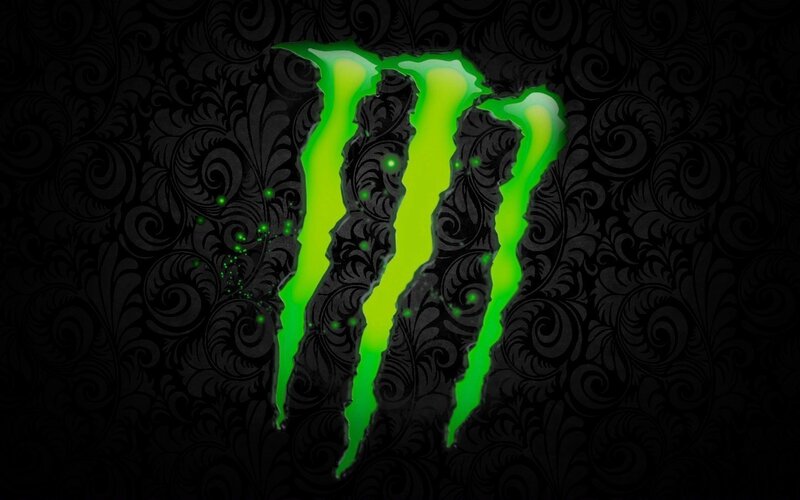 Monster Energy logo wallpaper
