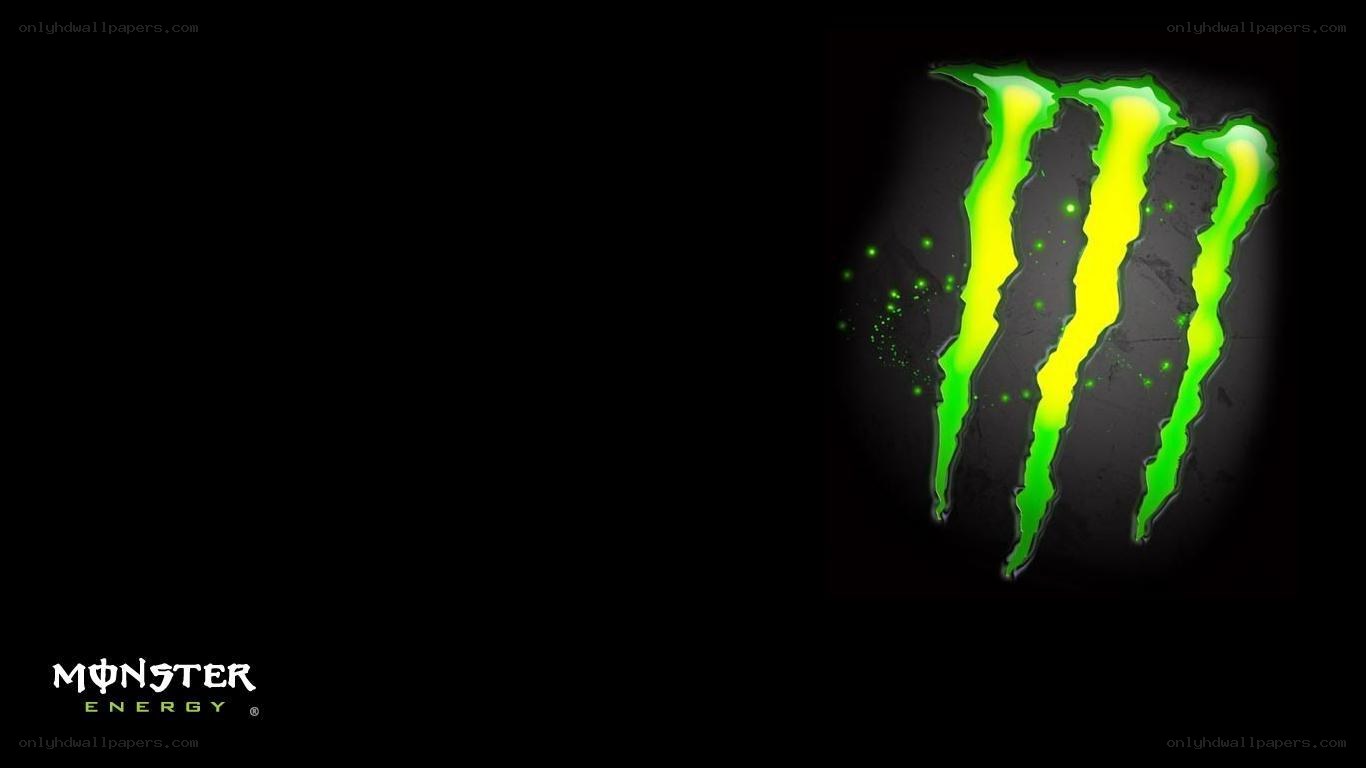 Monster Energy logo wallpaper