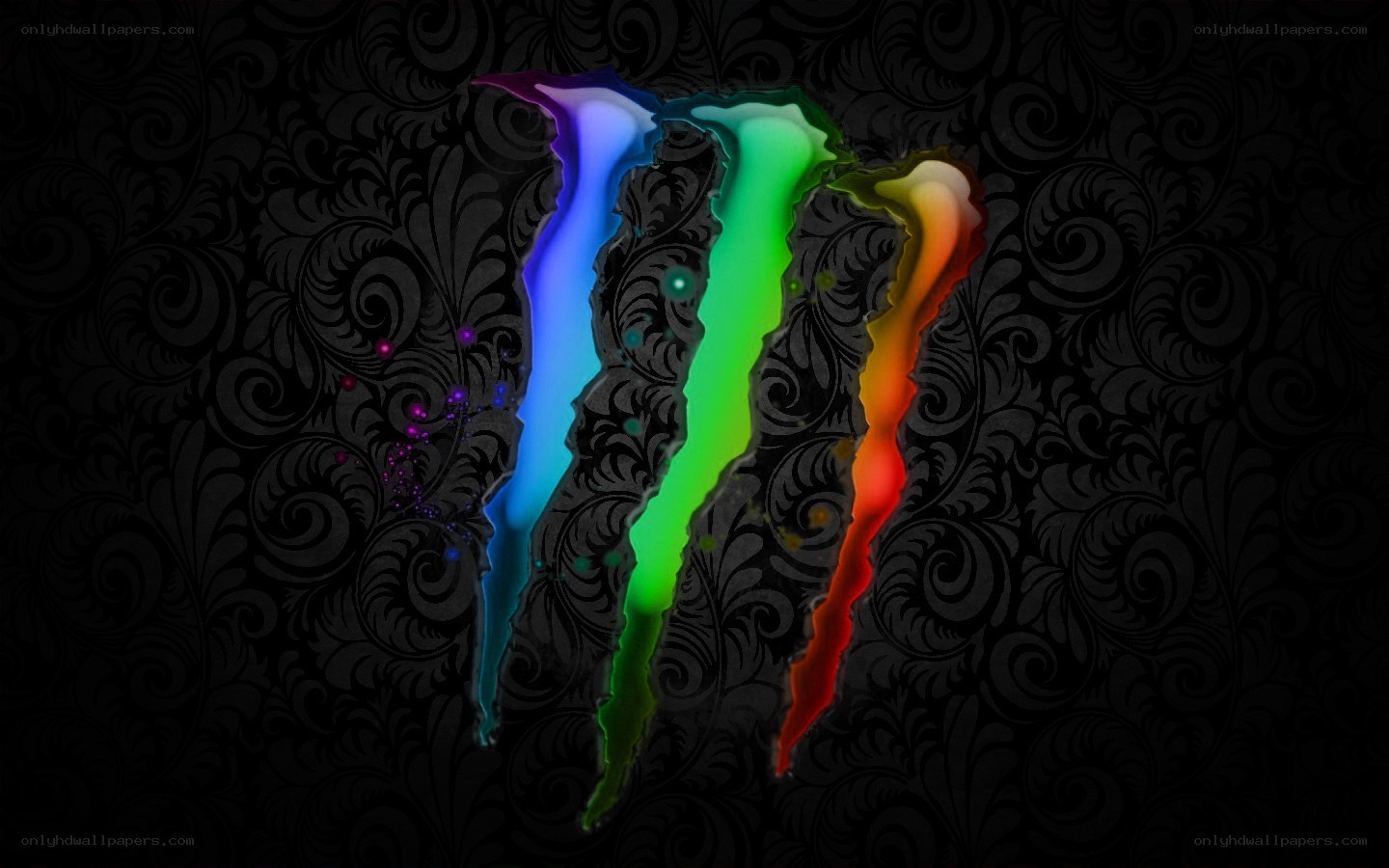 Monster Energy logo wallpaper
