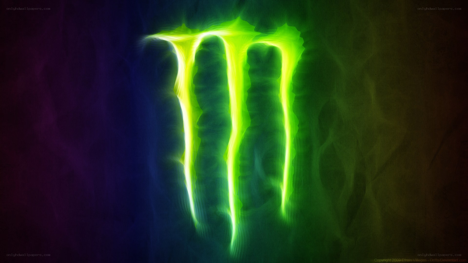 Monster Energy logo wallpaper