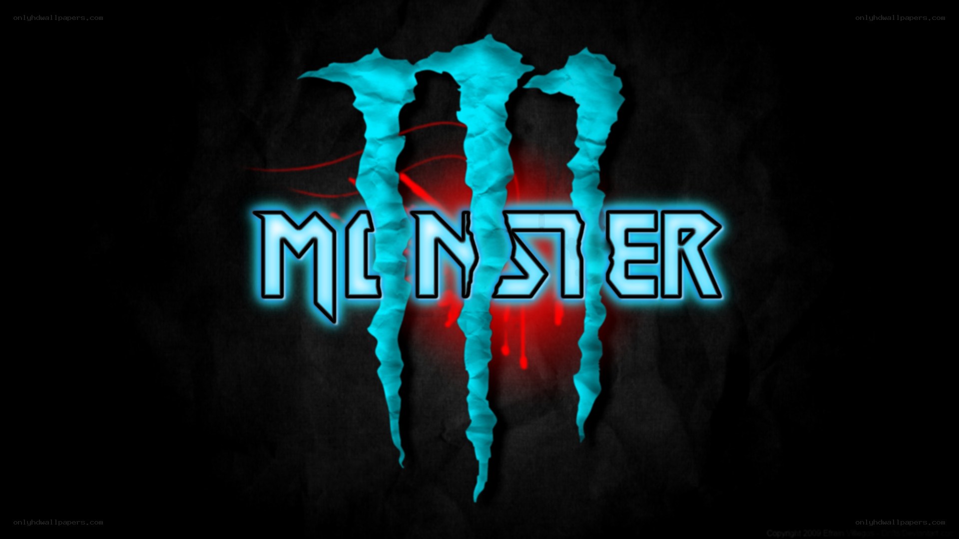Monster Energy logo wallpaper