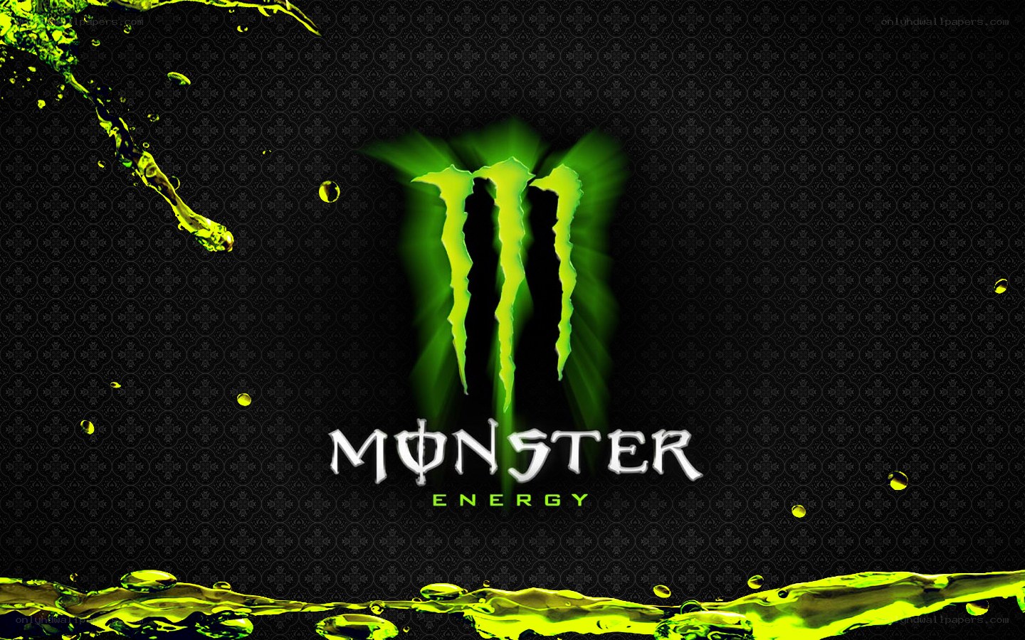 Monster Energy logo wallpaper