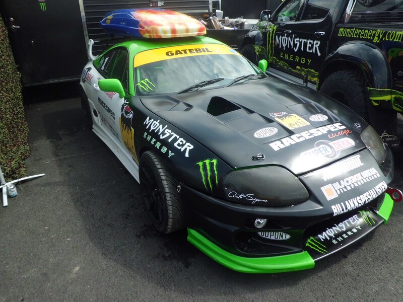 Monster Energy race car