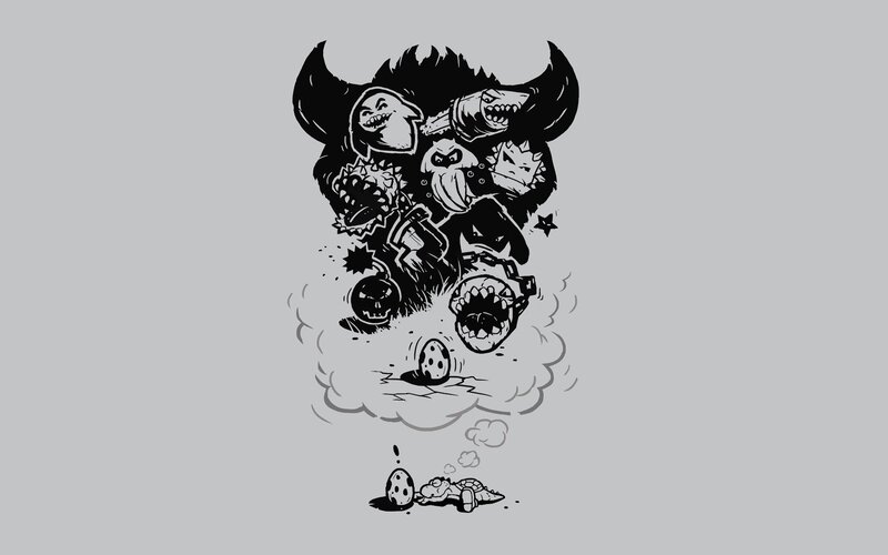 monster explosion from egg