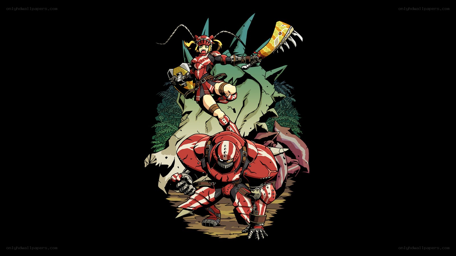 Monster Hunter character art