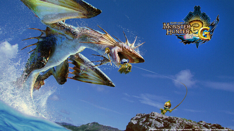 Monster Hunter Character — Blue