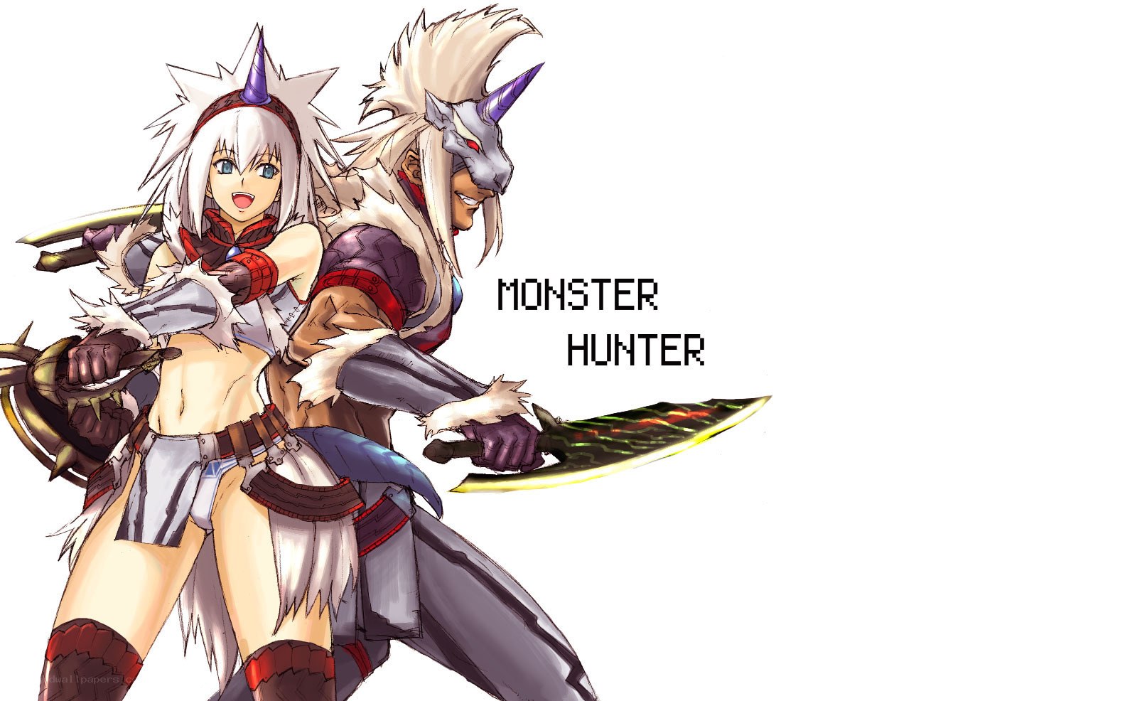 Monster Hunter characters artwork
