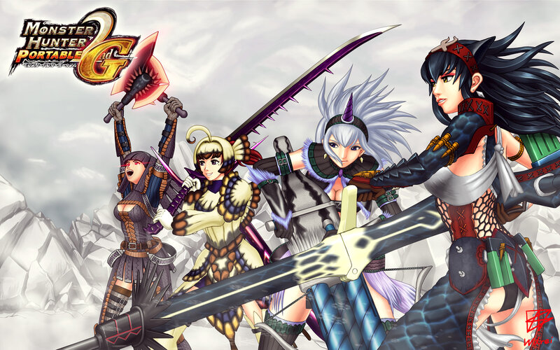 Monster Hunter Portable 2nd G characters