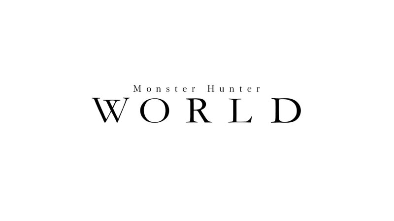 Monster Hunter World Logo