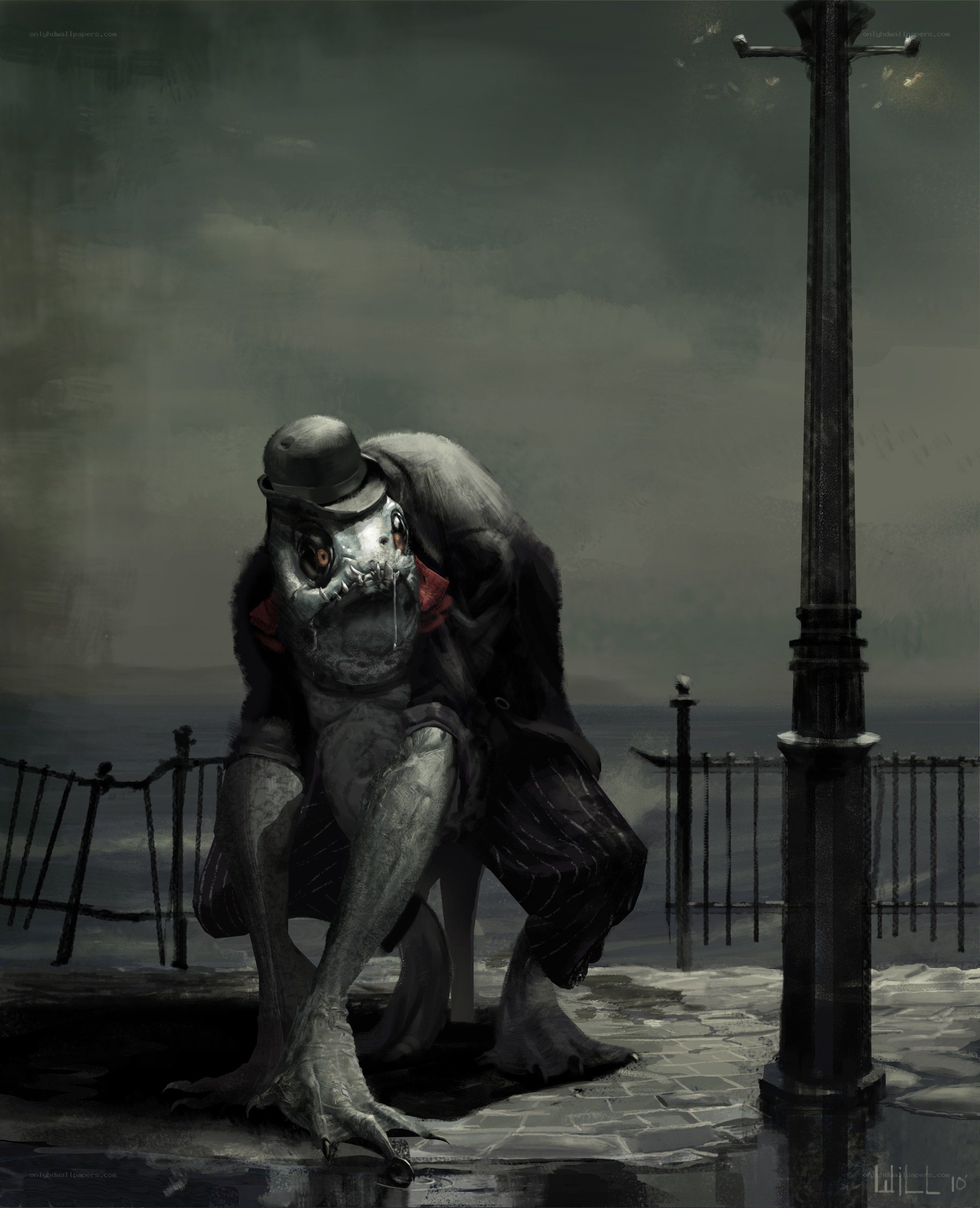 monster in a bowler hat