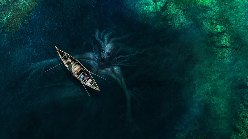 Monster in Dark Water
