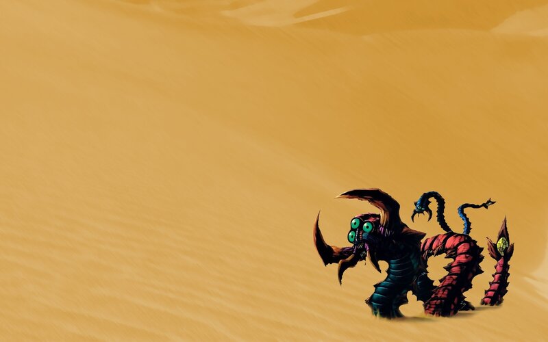 monster in the desert