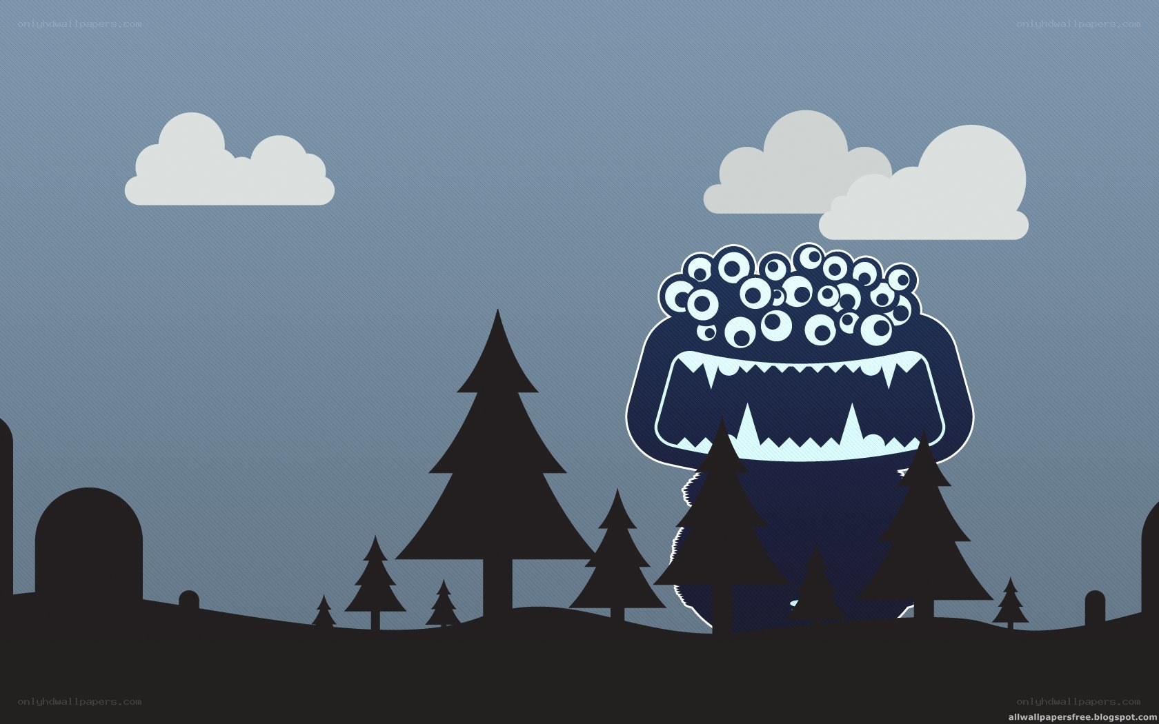 monster in the forest