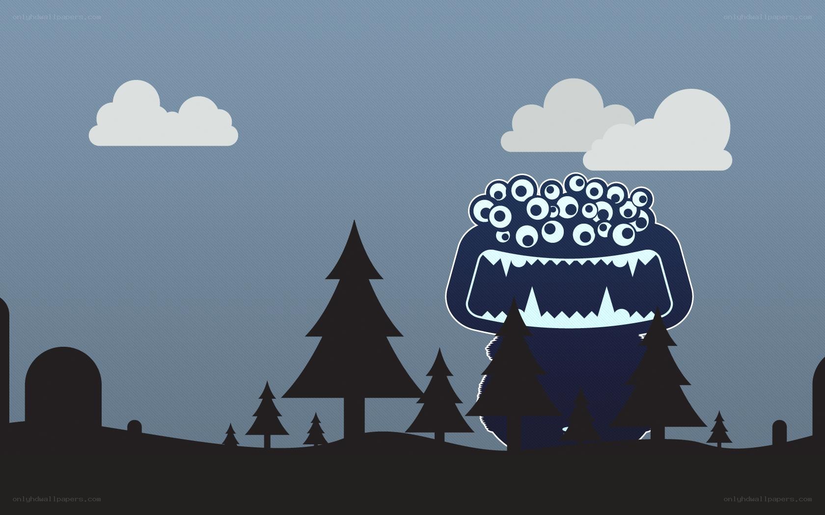 monster in the forest