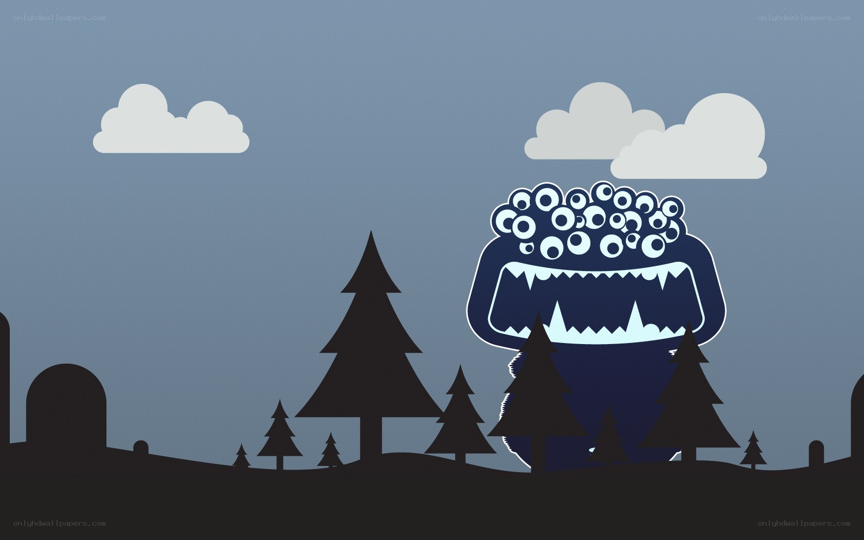 monster in the forest