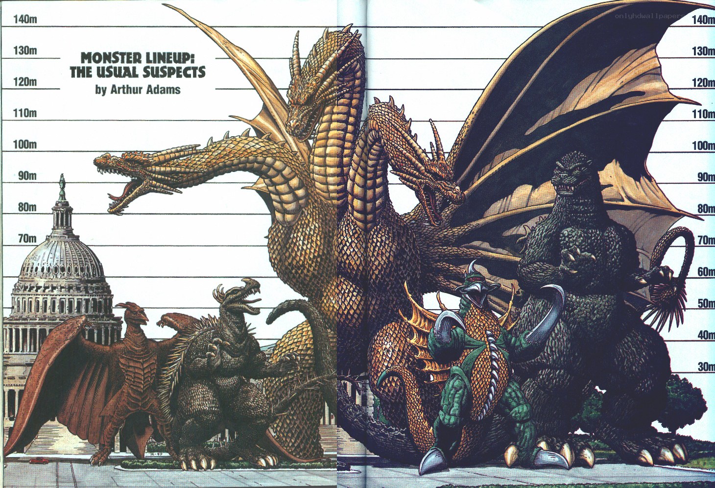 Monster lineup: The Usual Suspects