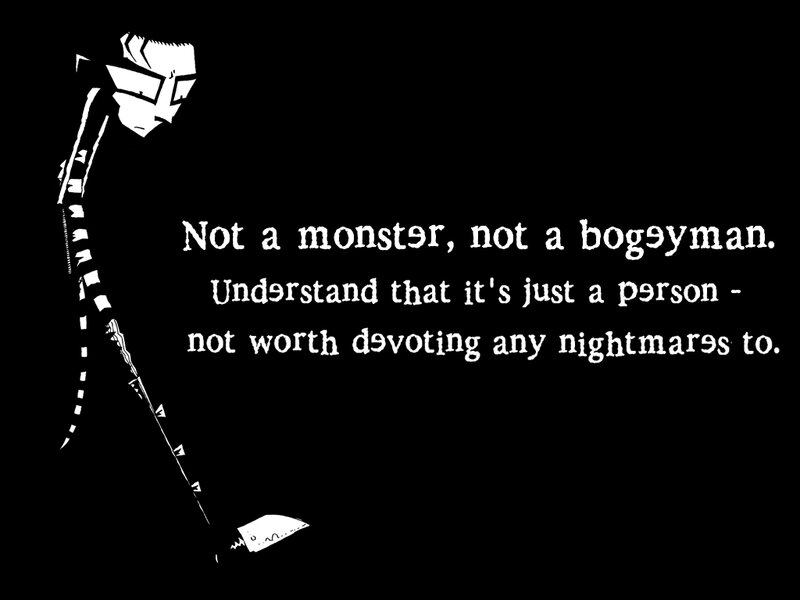 monster or person