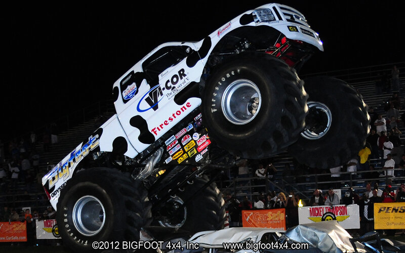Monster Truck at Night