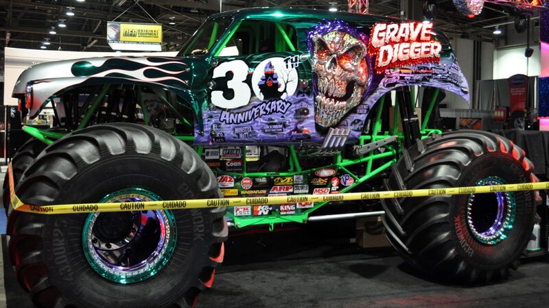 Monster Truck Display