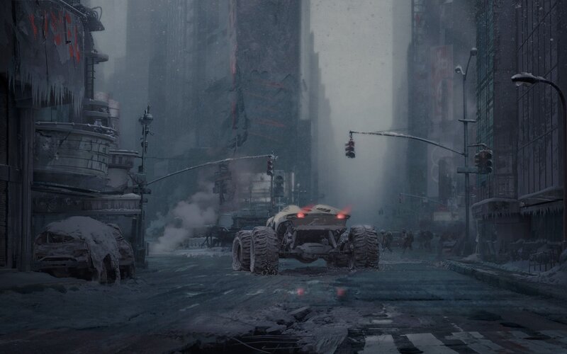 Monster Truck in Snow