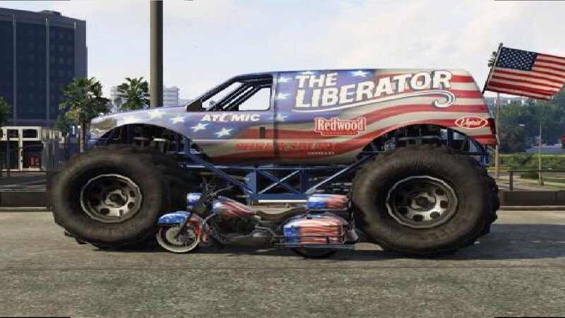 Monster Truck on Street