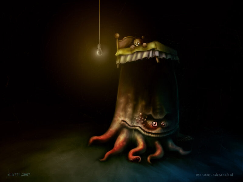 monster under the bed