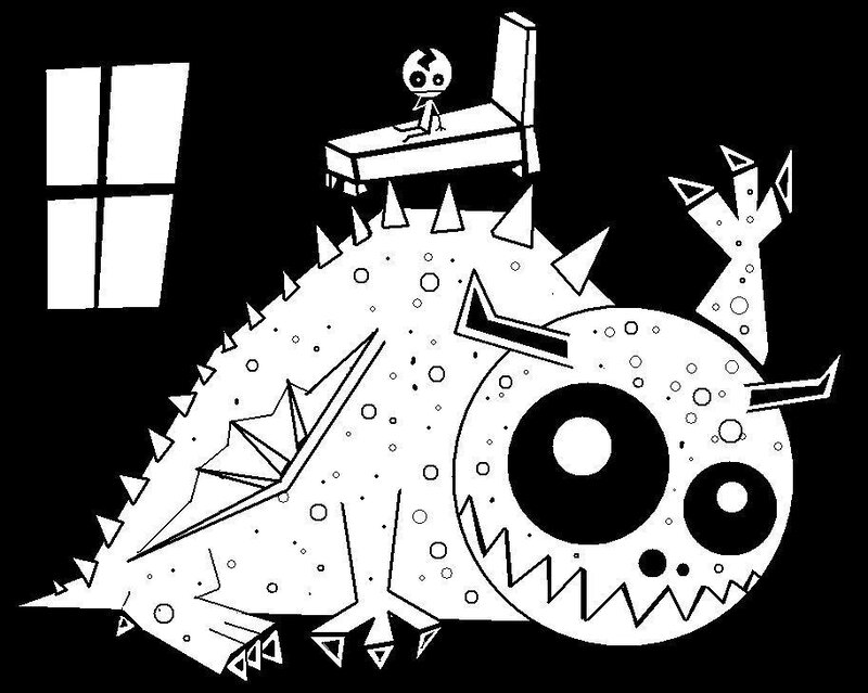 Monster with Spikes