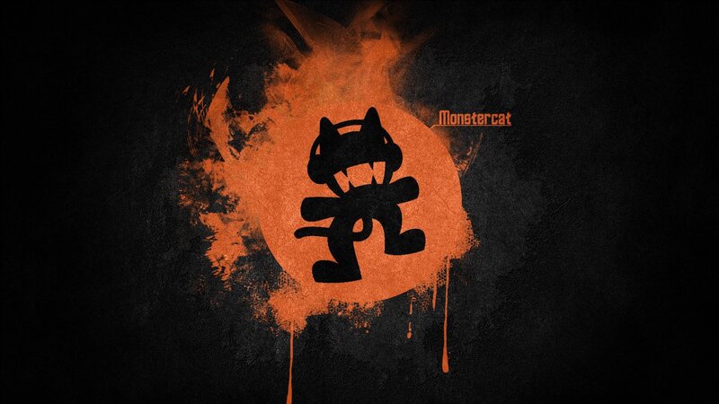 Monstercat Logo — Black, Dark