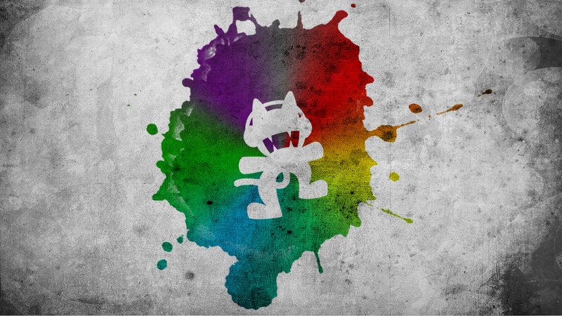 Monstercat Logo on Splatter